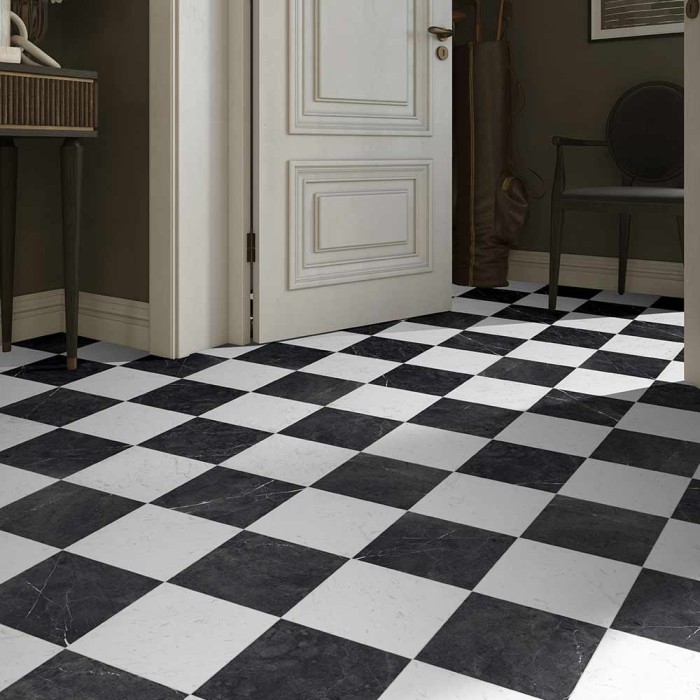 Carrelage effet marbre noir Marquina – Classica Nero Marquina