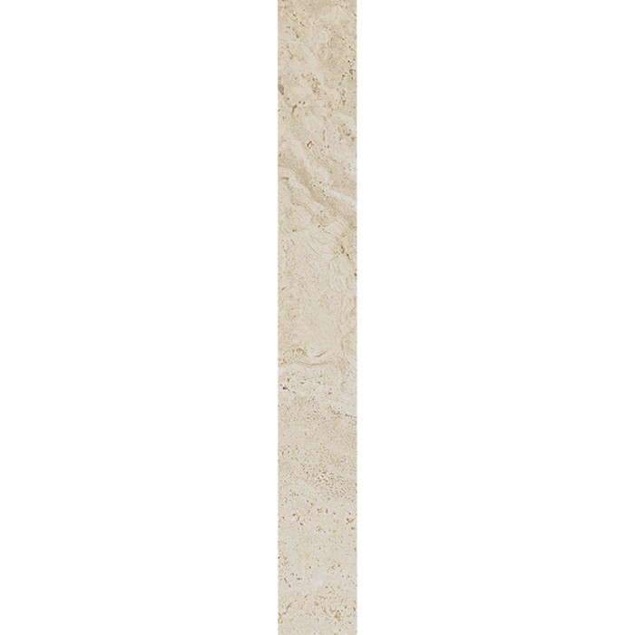 Carrelage travertin crème en chevron 7,5x60 – Minimal Chevron Cream