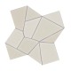 Carrelage mosaïque blanc mat – Trencadis Gaudi Artic