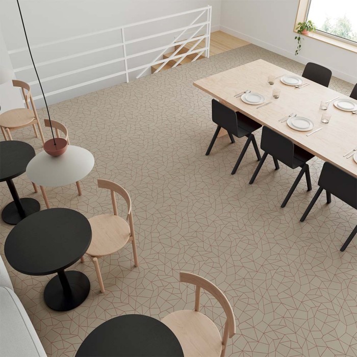 Carrelage mosaïque gris cendre mat – Trencadis Gaudi Ash