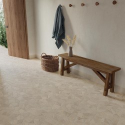 Carrelage mosaïque beige...