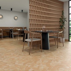 Carrelage mosaïque sable...