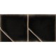 Faïence murale noire motif origami – Yoko Origami Onix