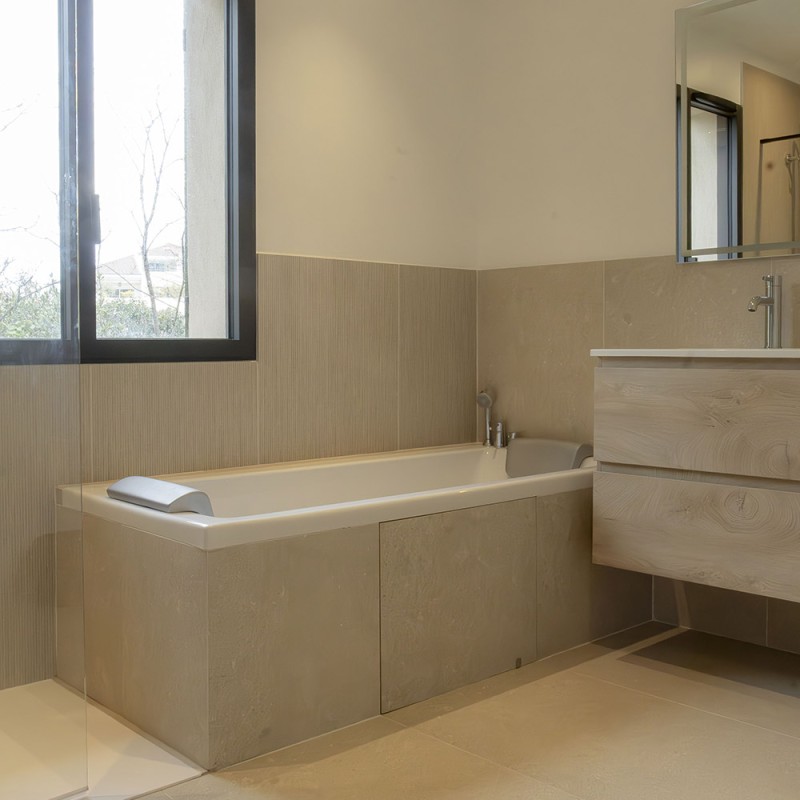 Carrelage effet pierre beige MaPierre Ligne 60x120 cm – Emil Ceramica