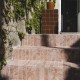 Carrelage travertin rose mat – Travertin Rose Chevron