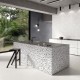 4,32m2 Medley Rock White 60x120cm