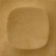 Faïence jaune ocre brillante – Finition Groovy – Pop
