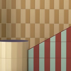 Carrelage color block...