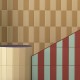Carrelage color block champagne brillant ou mat – Fargblock