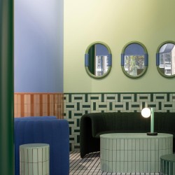 Fargblock Menta