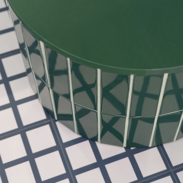 Carrelage vert forêt brillant – Fargblock Smeraldo