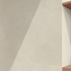 Carrelage béton blanc écume...