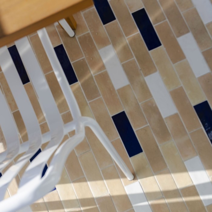 Carrelage terre cuite biscuit mat - Bejmat