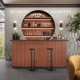 1,8m2 Abacus Brick Amaranto Brillant 7,5x20cm