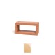 15 pièces Rectangular Beige-85 10x20x7cm