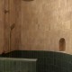 Carrelage zellige vert olive brillant - Bejmat