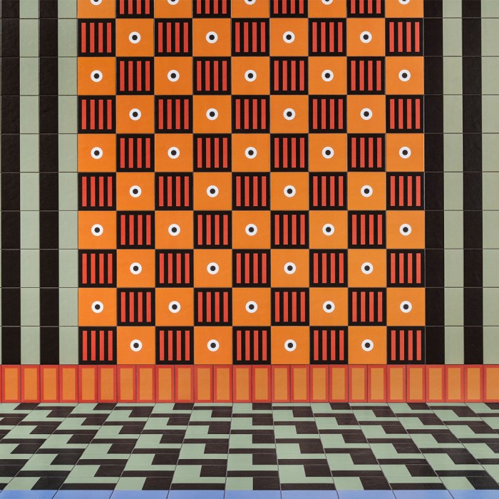 0,67m2 Marghe Frame Terracotta Mat 10,1x
