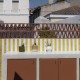 Claustras Montgri en terre cuite rouge pour faire une charmante séparation extérieure avec son voisinage