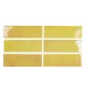 Carrelage effet zellige Bejmat couleur jaune - carreaux seuls 5x15 cm