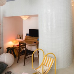 Mosaïque piscine blanche 2,5x2,5 cm en verre brillant Onix Lisa