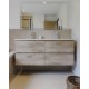2,86m2 Bera White Soft Textured 60x120 cm