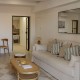 Carrelage effet travertin beige clair - Sénanque Clair