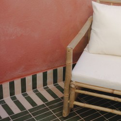 Carrelage zellige vert...