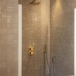 Carrelage effet béton blanc...