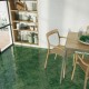 Carrelage effet zellige Bejmat couleur vert olive - salon salon