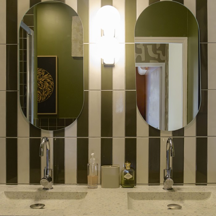 Faïence blanc cassé brillante – Pop Flat