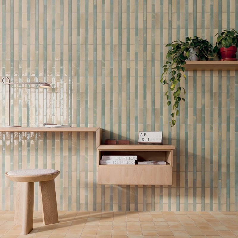 Sabil - faïence inspirée de la céramique - couleur bleu gris