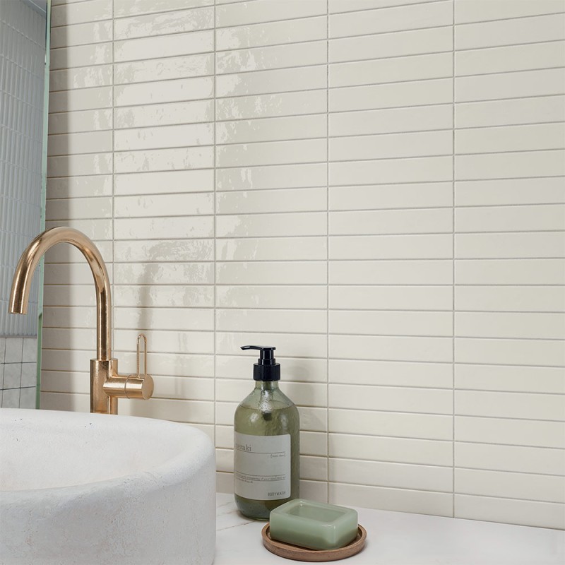 Nouvelle - Carrelage mural élégant et raffiné - couleur blanc ancien