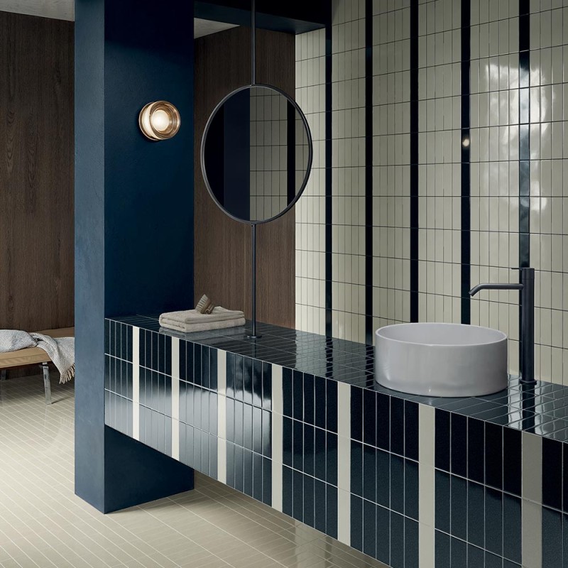 Micare - carrelage minéral et design contemporain - couleur bleu