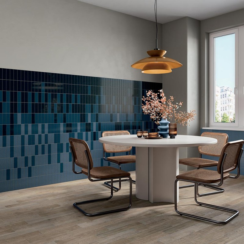 Micare - carrelage minéral et design contemporain - couleur bleu foncé