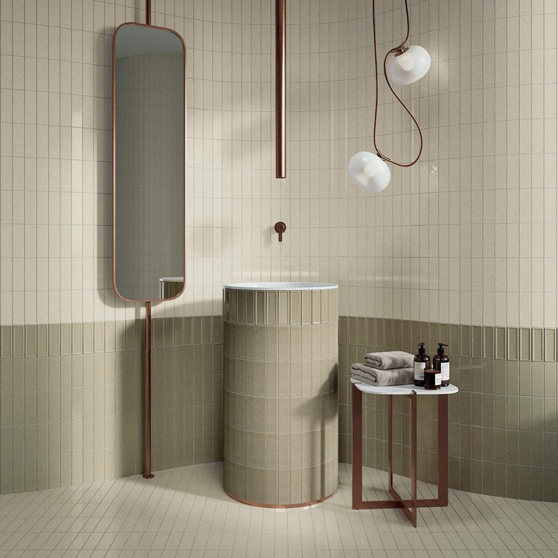 Micare - carrelage minéral et design contemporain - couleur taupe