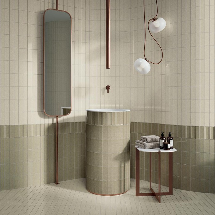 Micare - carrelage minéral et design contemporain - couleur taupe