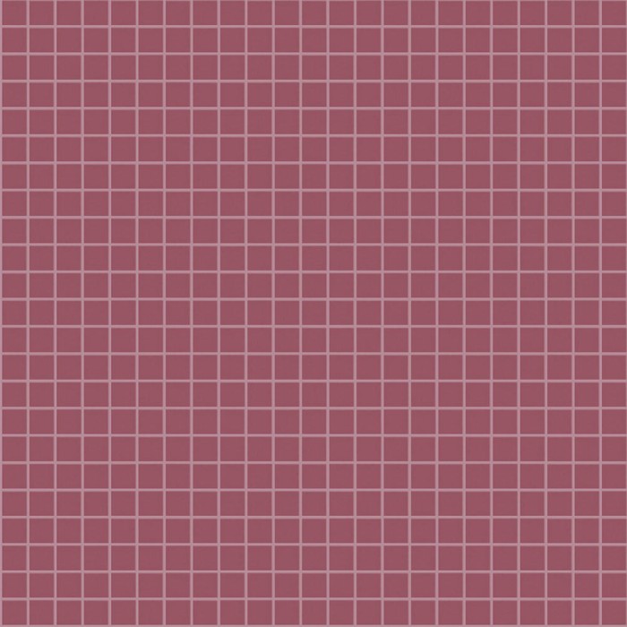 9,03m2 mosaïque 1,2x1,2 cm Opus Romano marron brillant