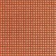 1,26m2 mosaïque Diva orange brillant 1,2x1,2cm