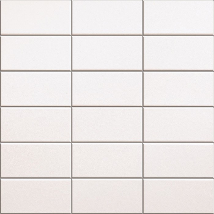 1,26m2 mosaïque Anthologhia blanche semi brillant