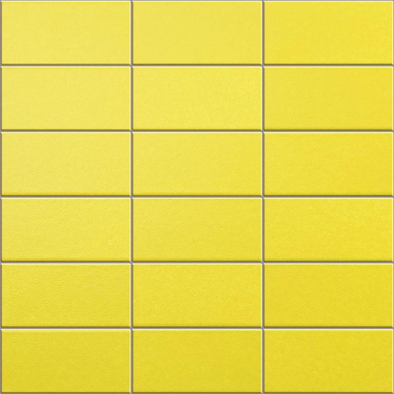2,52m2 mosaïque Anthologhia Jaune semi brillant