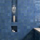 Bohemian - Carrelage mural effet zellige - couleur bleu profond