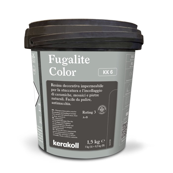 Joint époxy Fugalite Color KK 06 – Gris perle / gris très clair (monopack 1,5 kg)