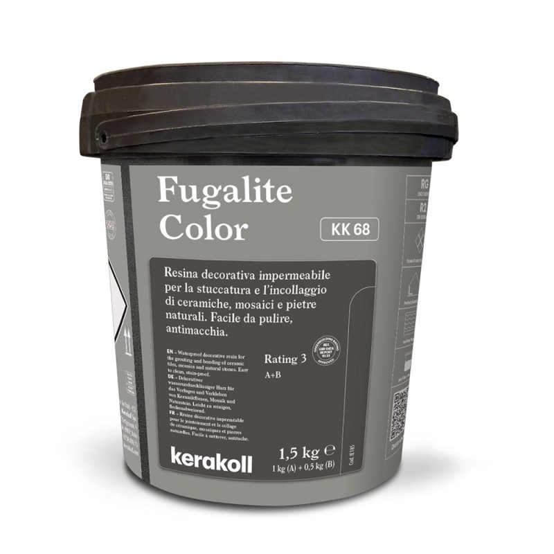 Joint époxy Fugalite Color KK 68 – Greige clair chaud / sable pierre (monopack 1,5 kg)
