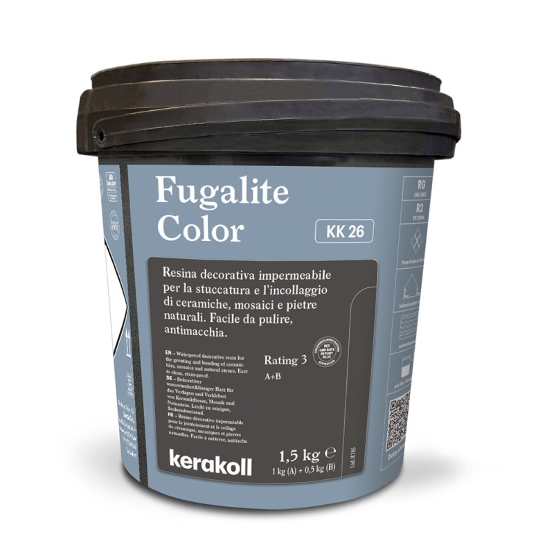 Joint époxy Fugalite Color KK 26 – Bleu clair grisé / ciel minéral (monopack 1,5 kg)