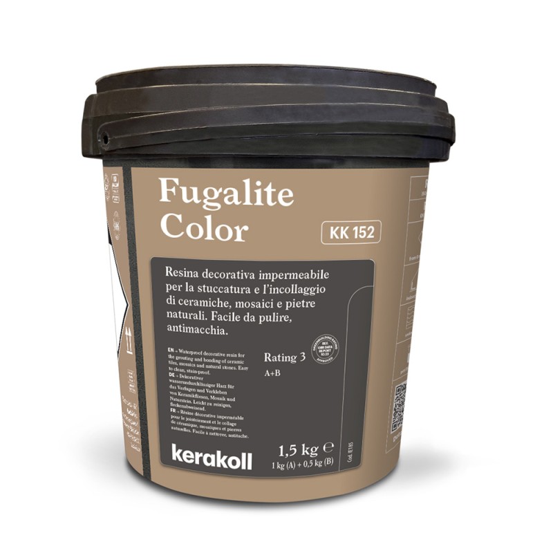 Joint époxy Fugalite Color KK 152 – Gris moyen / béton doux (monopack 1,5 kg)
