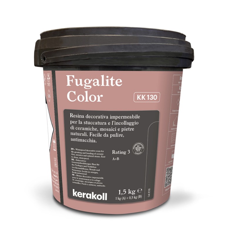 Joint époxy Fugalite Color KK 130 – Taupe chaud / greige profond (monopack 1,5 kg)