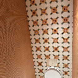 1,26m2 mosaïque Diva orange...