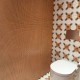 1,26m2 mosaïque Diva orange brillant 1,2x1,2cm