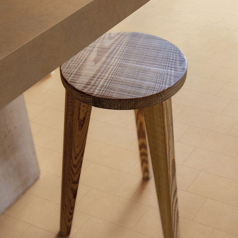 Carrelage grès cérame effet terre minérale beige sable Sensi Terre Grana Sabbia