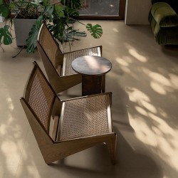 Carrelage effet terre beige...